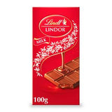 Sainsburys Lindt Lindor Milk Chocolate Bar 100g- Buy online at McGrocer