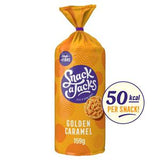 Sainsburys Snack a Jacks Caramel Rice Cakes Jumbo Snacks 159g- Buy online at McGrocer