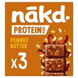 Sainsburys Nakd Peanut Butter Protein Bars 3x45g- Buy online at McGrocer