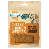 Sainsburys Good Boy Cheesy Chicken Wedges Dog Treats 80g- Buy online at McGrocer