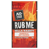 Sainsburys Angus & Oink Rub Me Hella Nashty Nashville Hot Chicken & Vegetable Seasoning 30g- Buy online at McGrocer