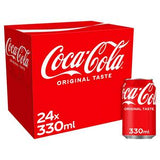 Coca-Cola Original Taste Cola Sparkling Brus 24 x 330 ml