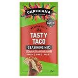 Sainsburys Capsicana Tasty Taco Seasoning Mix Mild Chilli Spice 28g- Buy online at McGrocer