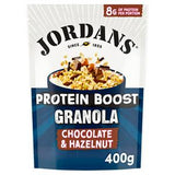 Sainsburys Jordans Protein Boost Granola Chocolate Hazelnut Cereal 400g- Buy online at McGrocer
