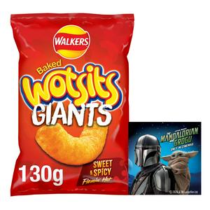 Sainsburys Walkers Wotsits Giants Sweet and Spicy Baked Corn Puffs 130g- Buy online at McGrocer