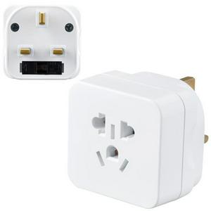 Masterplug visitor to UK travel adaptor 1 pack, imported from the UK