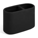 Sainsburys Habitat Stoneware Toothbrush Holder Large Black- Buy online at McGrocer