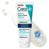 Sainsburys CeraVe Blemish Clay to Foam Cleanser Facial Cleanser 118ml- Buy online at McGrocer