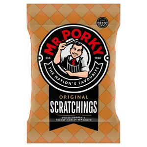 Sainsburys Mr Porky Original Svinekrabler Knasende Snack 65g - Kjøp online hos McGrocer