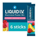 Liquid IV Hydration Multiplier Raspberry Lemonade 6 Sachets, UK version