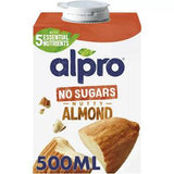 Alpro No Sugars Nutty Almond Almond Drink 500ml - British product