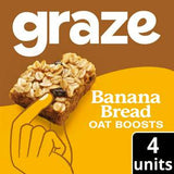 Flapjacks au pain aux bananes Graze Oat Boosts 4 x 30 g