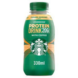 Sainsburys Starbucks Protein Drink with Coffee Caramel Hazelnut Milk Drink 330ml- Buy online at McGrocer