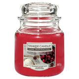 Sainsburys Yankee Candle Home Inspiration Medium Jar Candle Cherry Vanilla- Buy online at McGrocer