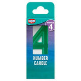 Sainsburys Dr. Oetker Number 4 Birthday Candle- Buy online at McGrocer