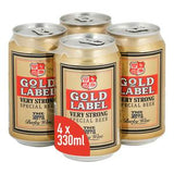 Sainsburys Gold Label Very Strong Special Beer 4x330ml English Barley Wine Multipack- Buy online at McGrocer