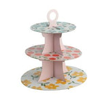 Sainsburys Sunny Vintage 3 Tier Cake Stand Floral Design- Buy online at McGrocer
