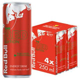Sainsburys Red Bull Energy Drink Red Edition Watermelon 4 x 250ml Cans- Buy online at McGrocer