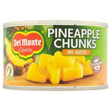 Sainsburys Del Monte Pineapple Chunks in Juice 230g Canned Fruit- Buy online at McGrocer