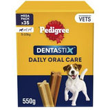 Pedigree Dentastix Daily Adult Small Dog Dental Sticks x35 550g
