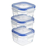 Sainsbury's Klip Lock Storage Containers 140ml 3 Pack