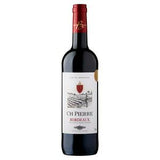 Sainsburys CH Pierre Bordeaux Red Wine 75cl- Buy online at McGrocer