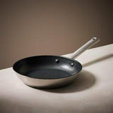 Sainsburys Habitat Ellipse Brushed Stainless Steel Frying Pan 24cm- Buy online at McGrocer