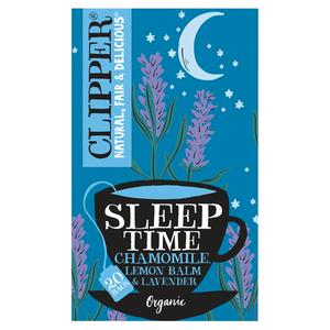 Sainsburys Clipper Organic Sleep Time Herbal Tea Bags 30g- Buy online at McGrocer