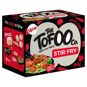 The Tofoo Co. Stir Fry gewürzter Tofu 280 g