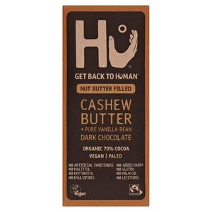 Sainsburys Hu Cashew Butter & Pure Vanilla Bean Dark Chocolate Bar 60g- Buy online at McGrocer