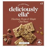 Sainsburys Deliciously Ella Hazelnut Pecan Maple Baked Oat Bars 3 x 50g- Buy online at McGrocer