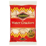 Excelsior Jamaican water crackers 220g made from enriched wheat - British product