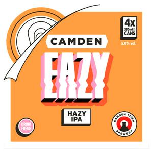 Camden Town Brewery Eazy Hazy IPA Beer 4x330ml