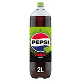Sainsburys Pepsi Max Lime Cola 2L Bottle- Buy online at McGrocer