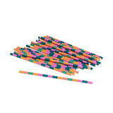 Sainsburys Habitat Rio Carnival Paper Straws 25 Pack- Buy online at McGrocer