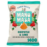 Sainsburys Manomasa Chipotle Lime Tortilla Chips 140g- Buy online at McGrocer