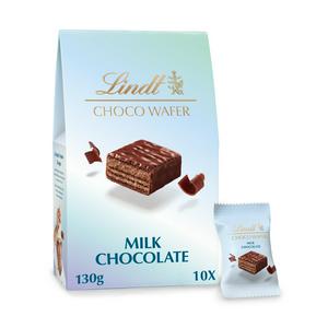 Sainsburys Lindt Choco Wafer Milk Chocolate Sharing Box 130g- Buy online at McGrocer