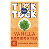 Sainsburys Tick Tock Rooibos Vanilla Tea Bags 40 Pack 80g- Buy online at McGrocer