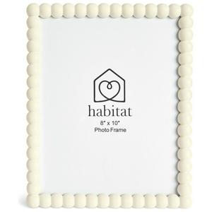 Habitat bobble picture frame white 8x10, UK version