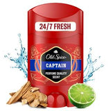 Sainsburys Old Spice Captain Men's Deodorant Stick 50ml- Buy online at McGrocer
