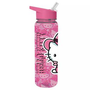 Hello Kitty water bottle cowgirl pink 700ml, UK version