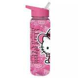Hello Kitty water bottle cowgirl pink 700ml, UK version