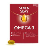 Seven Seas Omega-3 Fish Oil with Vitamin D Capsules 30 Count