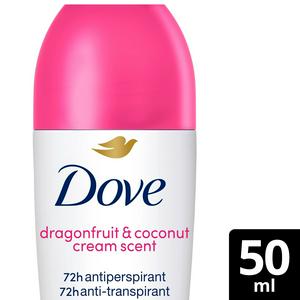 Dove Anti-Perspirant Roll-On Deodorant Dragonfruit & Coconut Cream 50ml - British product