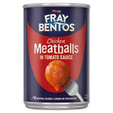 Sainsburys Fray Bentos Chicken Meatballs In Tomato Sauce 380g- Buy online at McGrocer