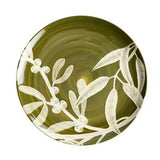 Sainsburys Habitat Floral Stoneware Dinner Plate Green- Buy online at McGrocer
