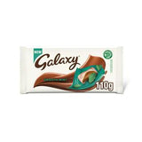 Sainsburys Galaxy Smooth Mint Chocolate Block Bar 110g- Buy online at McGrocer