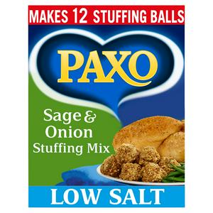 Paxo Salbei & Zwiebel Low Salt Stuffing Mix 170g