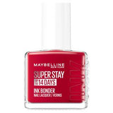 Maybelline glass nail lacquer Deep Red shade, imported from the UK