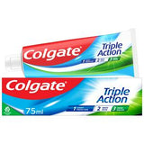 Sainsburys Colgate Triple Action Toothpaste 75ml- Buy online at McGrocer